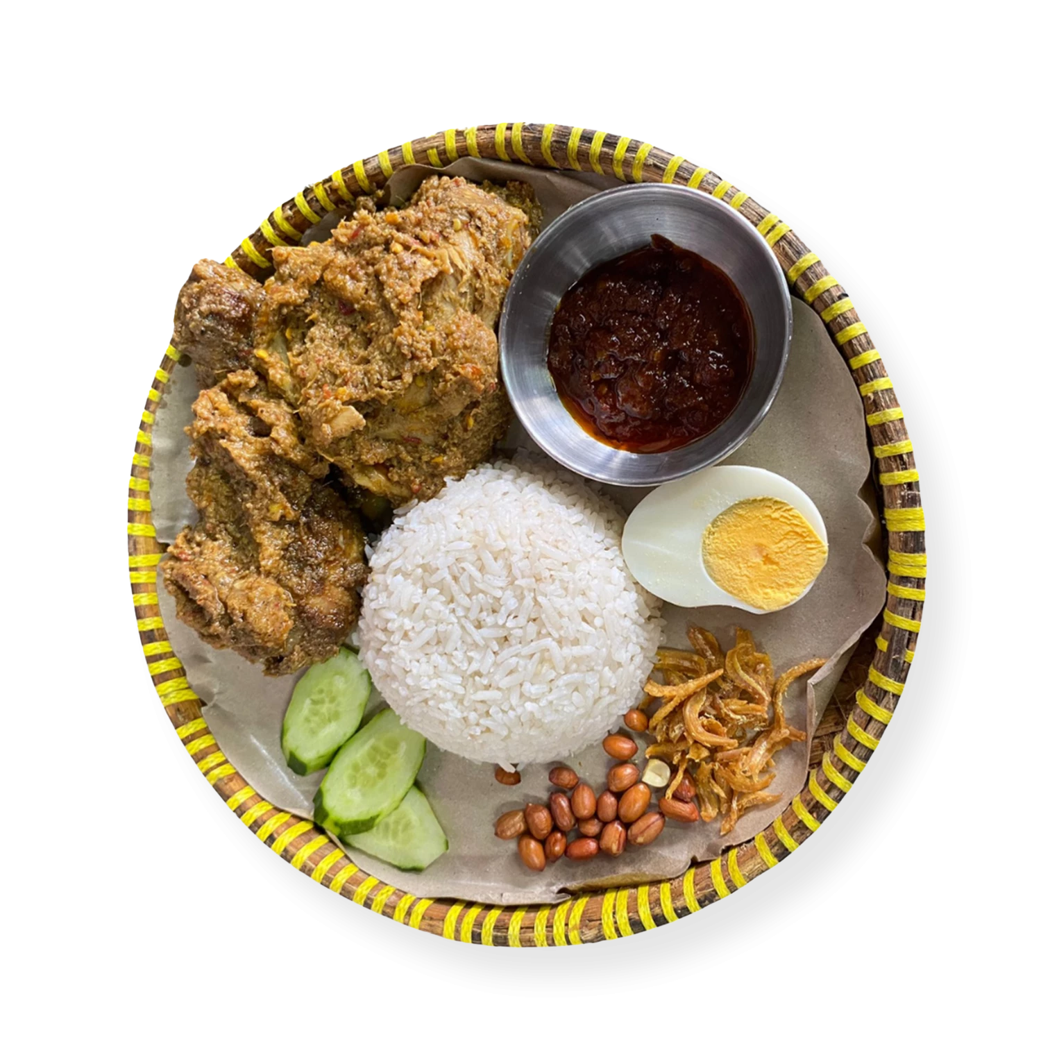 Nasi Lemak Rendang Ayam-img