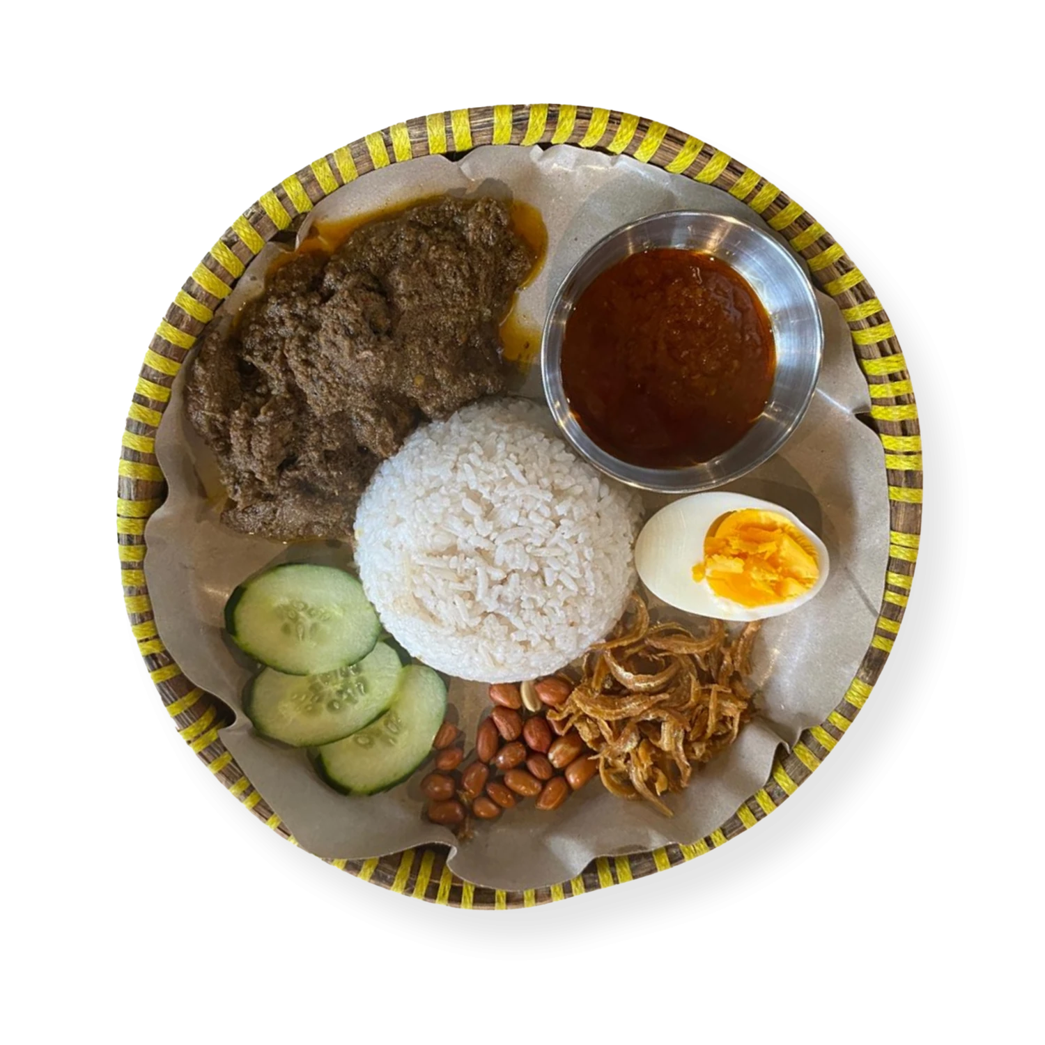 Nasi Lemak Rendang Daging-img